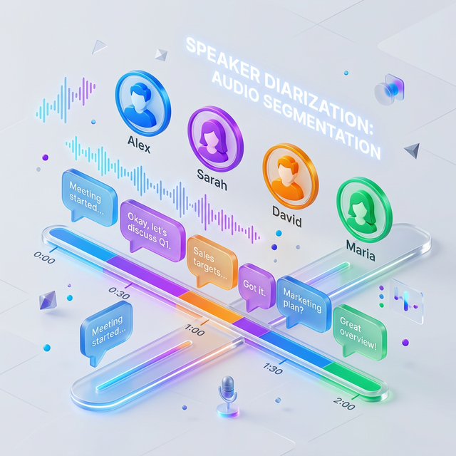 Diarization Illustration